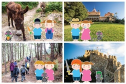 Verão em família nos parques e monumentos de Sintra