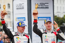 Duplo pódio da TOYOTA GAZOO Racing no Rali da Grã-Bretanha - Marca aumenta a liderança campeonato de construtores