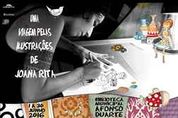Exposição | Uma viagem pelas ilustrações de Joana Rita