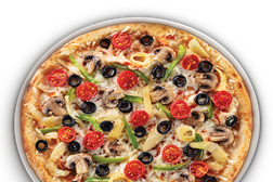 Pizza vegan campestre