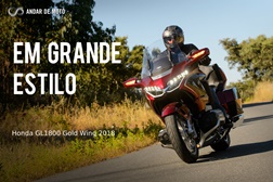 Teste Honda GL 1800 Gold Wing 2018 - Em Grande Estilo