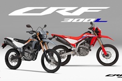 Honda CRF 300L recebe novo visual