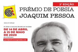 Câmara da Moita promove 3.ª edição do Prémio de Poesia Joaquim Pessoa
