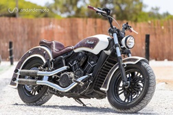 Uma Indian Scout Sixty a andar de moto - Episódio 3 - a Transformação