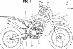 Patente da Honda deixa antever suspensão semi-ativa para a CRF450R