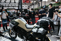 A aventureira CFMoto 800MT-X foi a estrela no Salão de Pequim