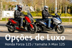 Comparativo Honda Forza 125 / Yamaha X-Max 125 - Opções de luxo!