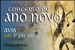 Concerto de Ano Novo na Igreja do Convento de S. Bento de Avis