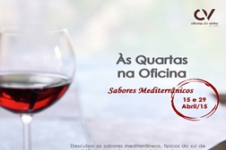 "Às Quartas na Oficina do Vinho" com sabores mediterrâneos