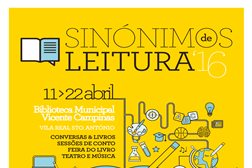 Sinónimos de Leitura 2016 - 5.ª edição - de11 a 22 de abril de 2016