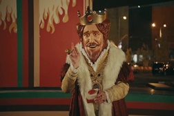 Burger King oferece presente de Natal à McDonald's