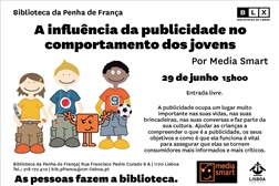 A influência da publicidade no comportamento dos jovens - na Biblioteca Penha de França