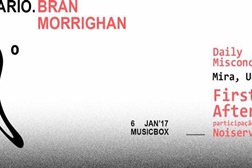 Bran Morrighan celebra 8º aniversário no Musicbox com First Breath After Coma, Noiserv, Mira, Un Lobo! e Daily Misconceptions