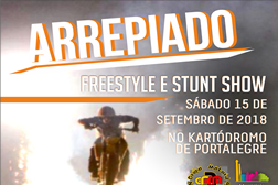 FREESTYLE E STUNT SHOW "ARREPIADO" dia 15 de SETEMBRO 2018 - ENQUADRADO NA VI CONCENTRAÇÃO