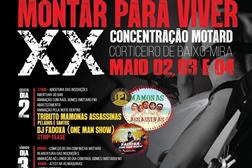 XX Concentração Motard GMMPV - Terras de Mira - nos dias 2, 3 e 4 de Maio de 2025
