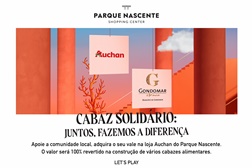 Auchan do Parque Nascente promove campanha solidária