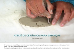 Ateliê de Cerâmica para crianças