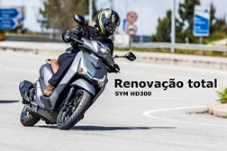 Teste SYM HD300 - Renovação total