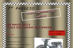 7º Passeio de Vespas e Motorizadas Antigas do grupo "As Mal Tratadas"