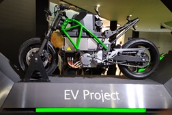 Kawasaki já testa a Ninja elétrica em pista