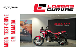 Mega Test-Drive Honda em Almada na Lombas e Curvas