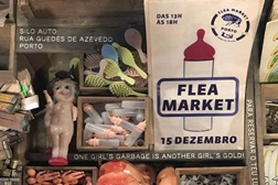Flea Market de Natal no Porto
