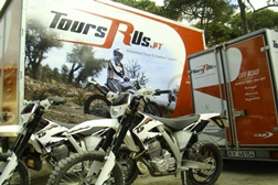 AJP e Tours r’ Us promovem mototurismo off-road