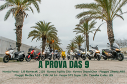 Scooters 125 cc - A prova das 9 - 1ª parte - Introdução