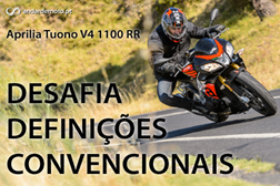 Teste Aprilia Tuono V4 1100 RR (2017) - Desafia definições convencionais