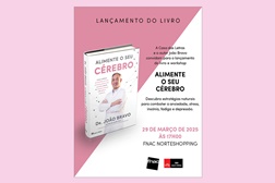 Alimente o Seu Cérebro com João Bravo em workshop FNAC NorteShopping - Sábado dia 29 de Março, 17h00