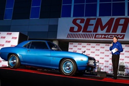 GM Chevrolet mostra o conceito Camaro eCOPO - Um Car Concept para Drag Racing