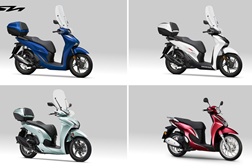 Família SH da Honda renovada