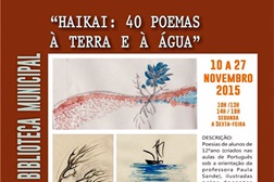 Exposição em Arraiolos feita por professores e alunos do 12º Ano
