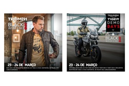 Tiger Demo Days + Black Weekend nos concessionários Triumph