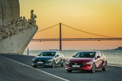 Mazda 3 lançamento Europeu foi por cá