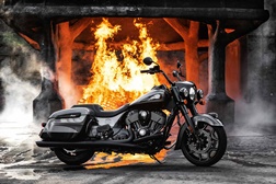 A Indian Springfield Dark Horse recebe o “tratamento” Jack Daniels