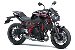 Kawasaki Z650 Metallic Spark Black/Red