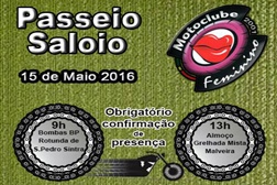 Passeio do Moto Clube Feminino - Zona Saloia