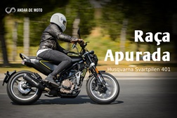 Husqvarna Svartpilen 401 - Raça Apurada