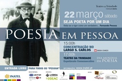 A poesia sai à rua no dia 22 de março em Lisboa