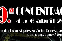 29.ª Concentração do Moto Clube do Montijo, dias 4 a 6 de abril
