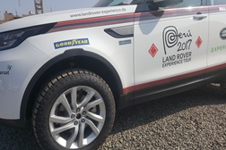Goodyear pneu oficial da Land Rover Tour Peru 2017