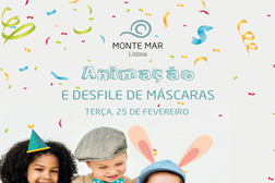 Monte Mar Lisboa celebra Carnaval com animação para as crianças