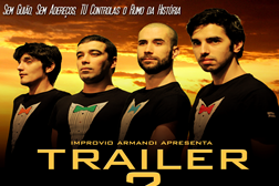 "Trailer 2 - O Improv Contra Ataca" no Teatro Turim