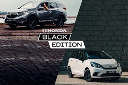 Honda com versão especial Black Edition no CR-V e Jazz - Proposta de um design mais jovem e desportivo