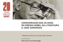 Biblioteca de Odemira assinala 20 anos do Prémio Nobel de José Saramago