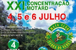 XXI Concentração Motociclística do Motoclube Serra do Gerês, Campo do Gerês, 4 a 6 de julho