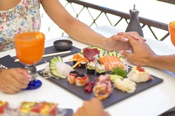 Passagem de ano no Sushic em Almada