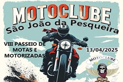VIII Passeio de Motos e Motorizadas, em São João da Pesqueira