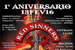 1º Aniversário Red Sinners Sintra